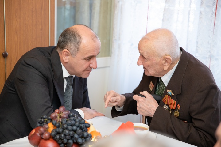 Сегодня свой 105-летний юбилей отмечает ветеран ВОВ Афанасий Солнышкин