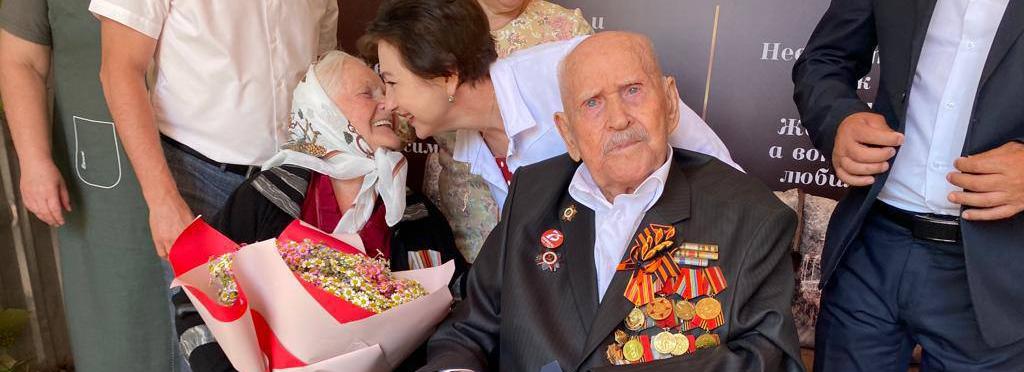 Почетном жителю КЧР, ветерану ВОВ Федору Смородину исполнилось 103 года