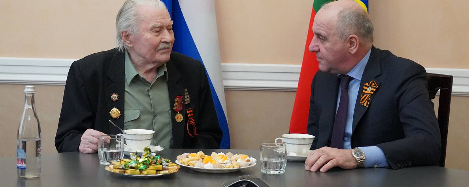 Ветеран Великой Отечественной войны из Карачаево-Черкесии Виталий Зорин отметил 99-летие 