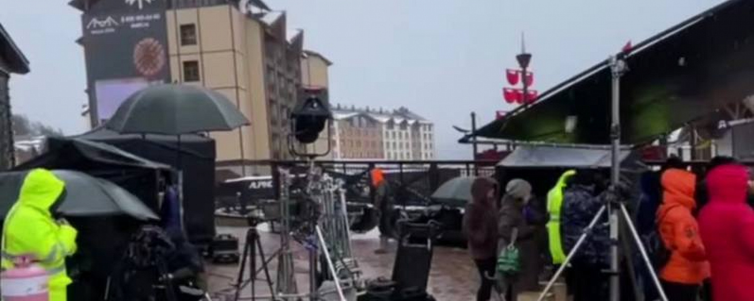 В курортном Архызе снимают комедийный сериал